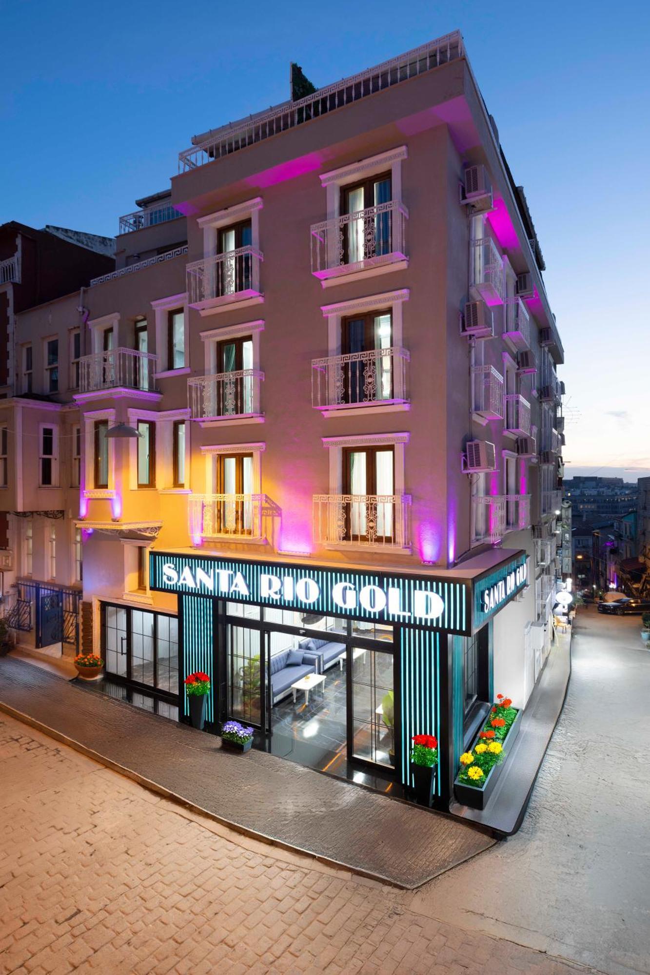 Santa Rio Gold Taxim Hotel Estambul Exterior foto